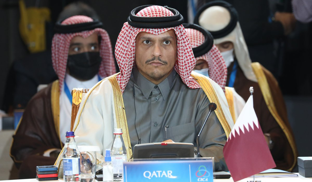 Minister of Foreign Affairs Sheikh Mohammed bin Abdulrahman Al-Thani